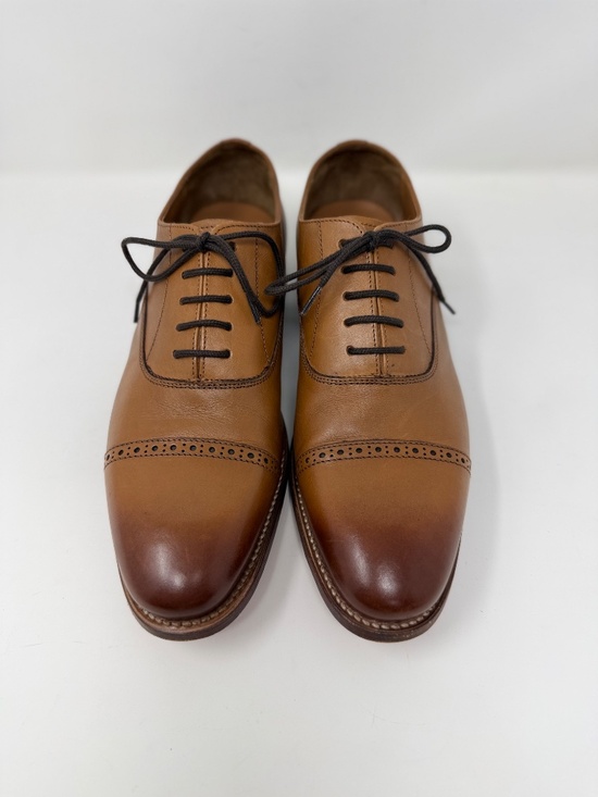 Allen Edmonds Men\'s Brady Cap Toe Oxford Shoes Walnut Sz 8 main image 16